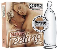 Secura Nature Feeling, õhukesed kondoomid 24tk
