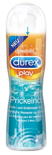 Durex - Play Tingle Lubricant, stimuleeriv/kõditav libesti, 50ml