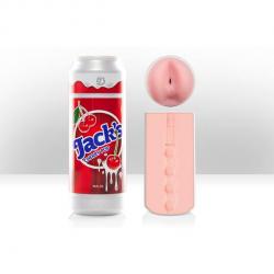 Fleshlight - Jack's Soda - Cherry Pop, ahvatlev anus/masturbaator