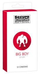 SECURA Big Boy 60 mm, suuremõõtmelised kondoomid-12tk