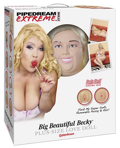 Pipedream Extreme "Big Beautiful Becky" täidlane seksnukk