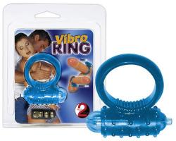 Vibrating cockring blue