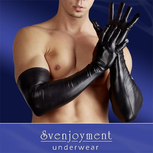 "Gloves for Men", läikivad kindad meestele, M/XL