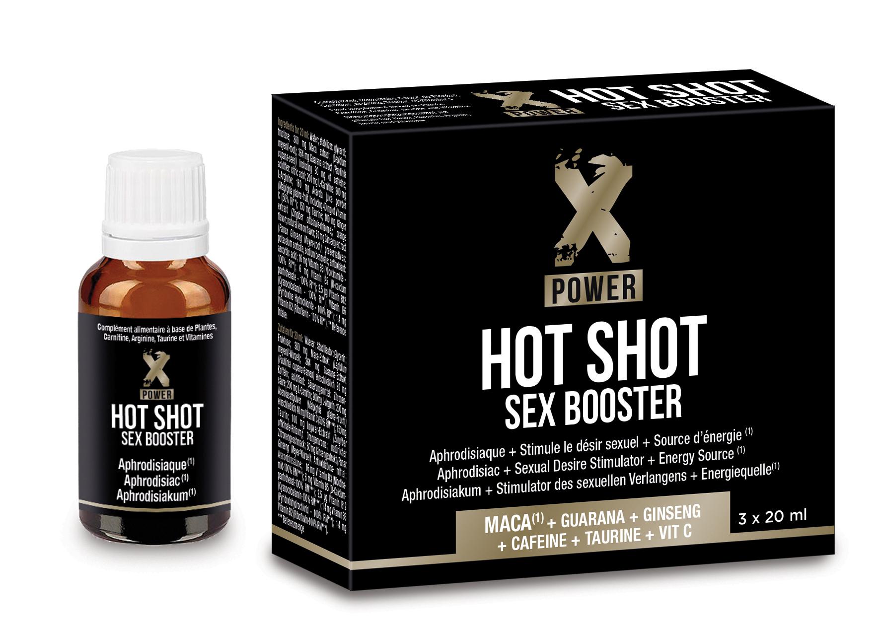 "LABOPHYTO XPOWER Hot Shot Sex Booster 3x20ml"