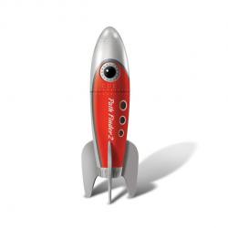 "Retro Pocket Rocket" punane vibraator/rakett