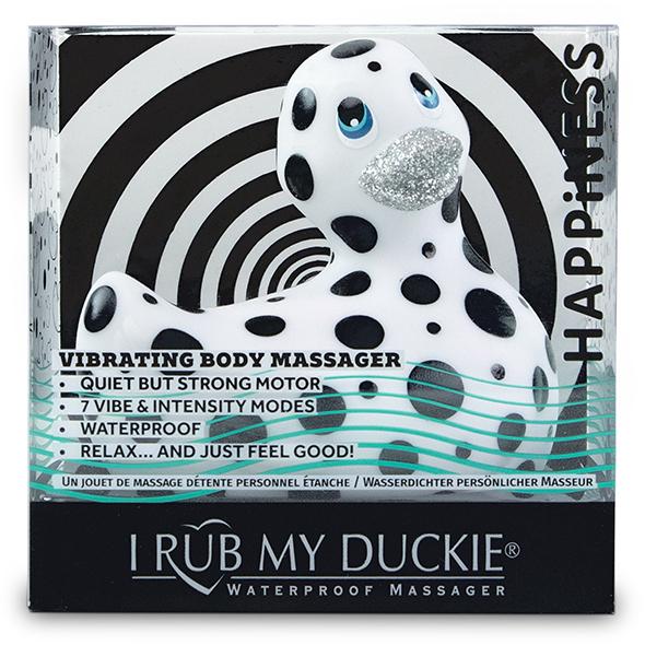 I RUB MY DUCKIE 2.0 | HAPPINESS (WHITE & BLACK), vibratsiooniga vannipart